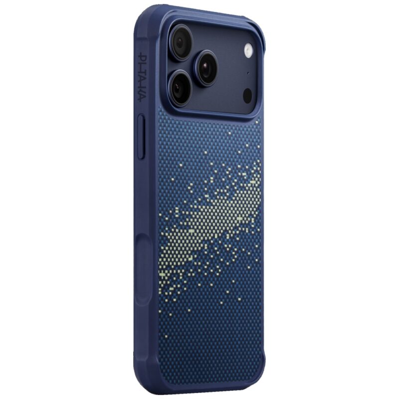 Case PITAKA StarPeak Aramid ProGuard MagSafe for iPhone 17 Pro milky way galaxy - Image 2
