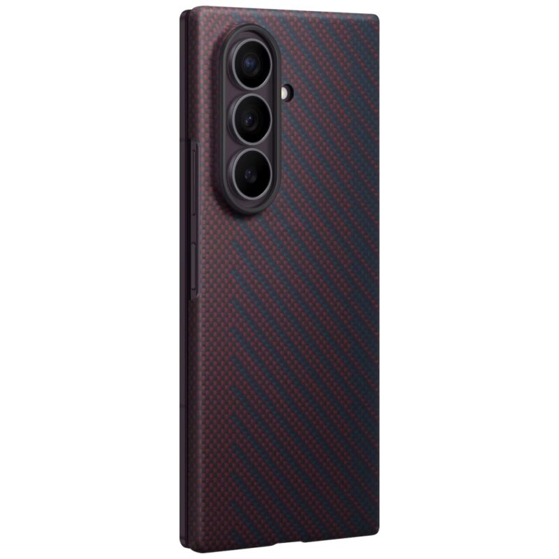 Case Samsung Carbon Magnet for Galaxy Z Fold8 Ultra red - Image 2