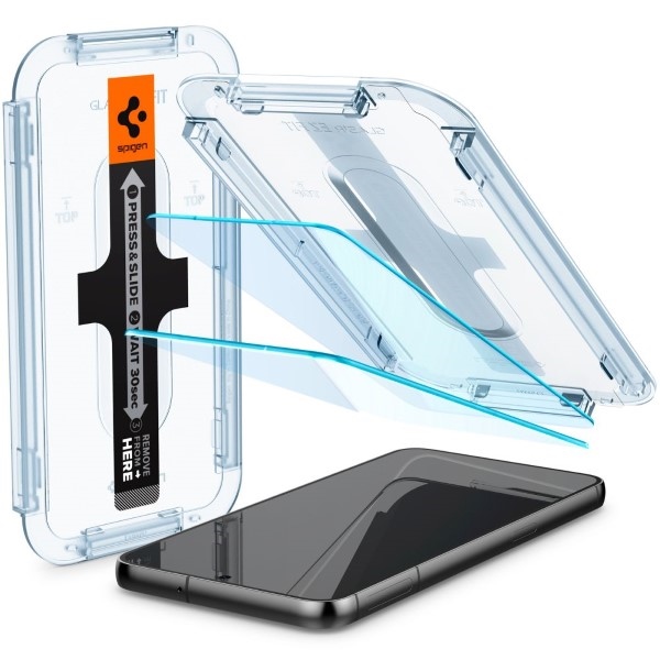 Spigen Glas.TR Sam S23 S911 2pcs "EZ FIT" AGL05958 tempered glass - Image 2