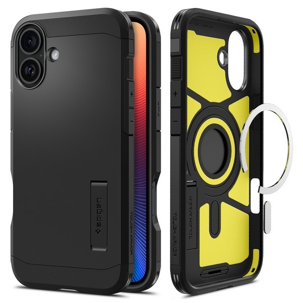 Spigen Tough Armor MAG iPhone 16 Plus 6.7" MagSafe black ACS08085 - Image 2