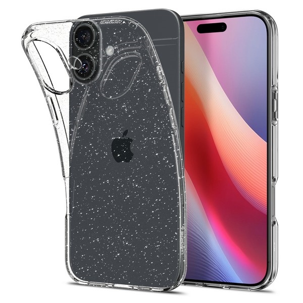 Spigen Liquid Crystal iPhone 16 Plus 6.7" Glitter crystal ACS08065 - Image 2