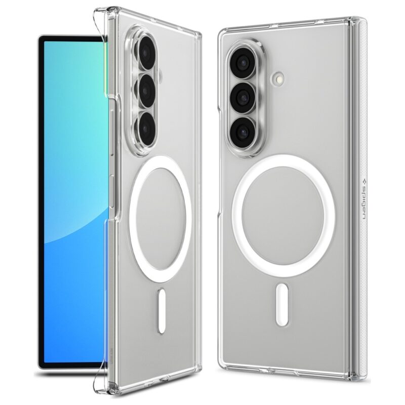 Case Spigen Air Skin Zero Mag MagSafe for Samsung Galaxy Z Fold8 Ultra transparent white - Image 2