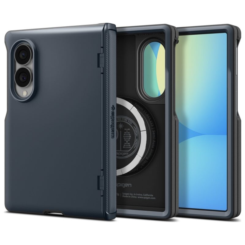 Etui Spigen Slim Armor Pro MagSafe do     Samsung Galaxy Z Fold8 metal slate