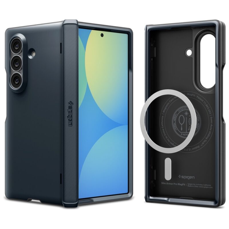 Etui Spigen Slim Armor Pro MagSafe do Samsung Galaxy Z Fold8 Ultra metal slate - Image 2