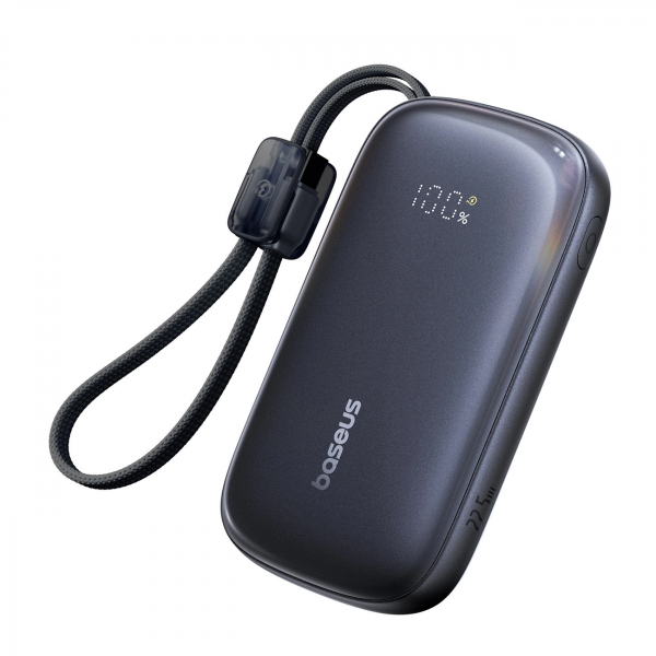 Powerbank Baseus EnerFill FC21 QPow 3 Ultra, 10000mAh, 22.5W, QC + PD, Black E0027L00