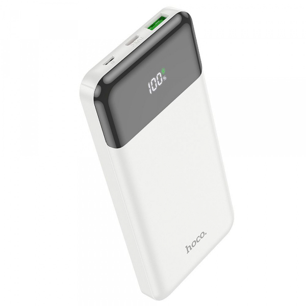 Powerbank Hoco J102, 10000mAh, 20W, QC + PD, White