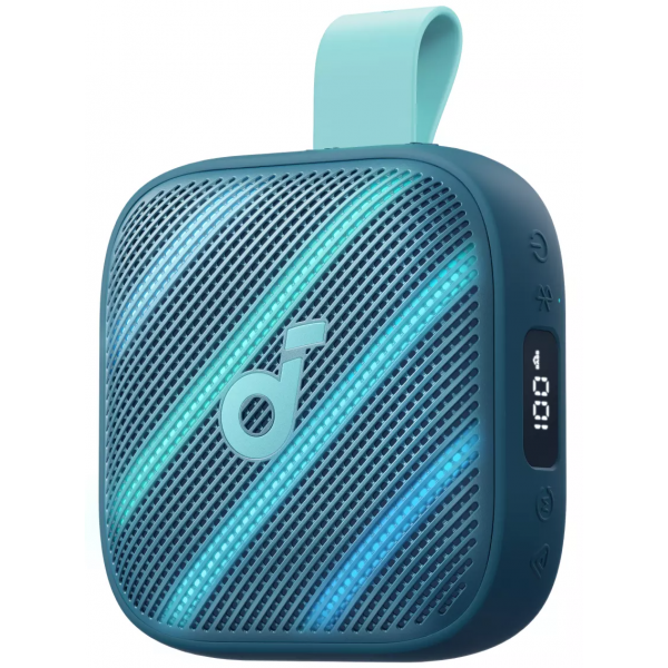 Bluetooth Speaker Anker Soundcore Boom Go 3i, 15W, TWS, RGB, Waterproof, Blue D5103030