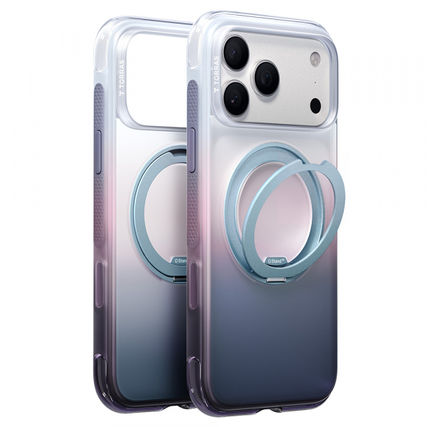 Hard Case Torras Ostand O3 Air Gradient with MagSafe for Apple iPhone 18 Pro Max / 17 Pro Max, Sierra Dusk